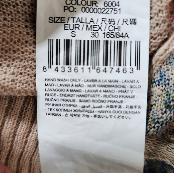 Desigual boho summer cardigan small - Picture 3 of 11